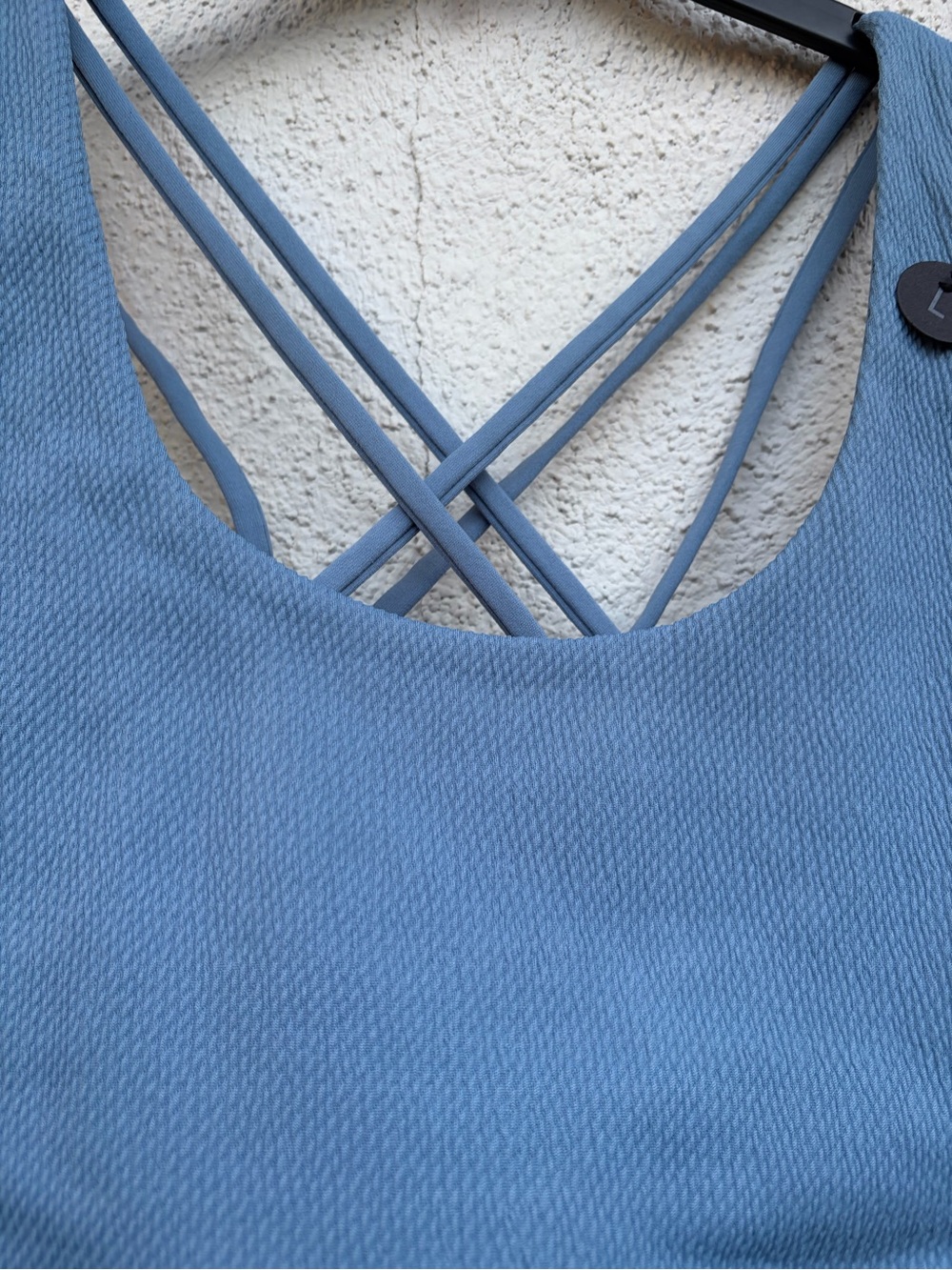 Cotton On: Body Blue Crossback Ribbed Sports Bra women’s Size L - Picture 5 of 11